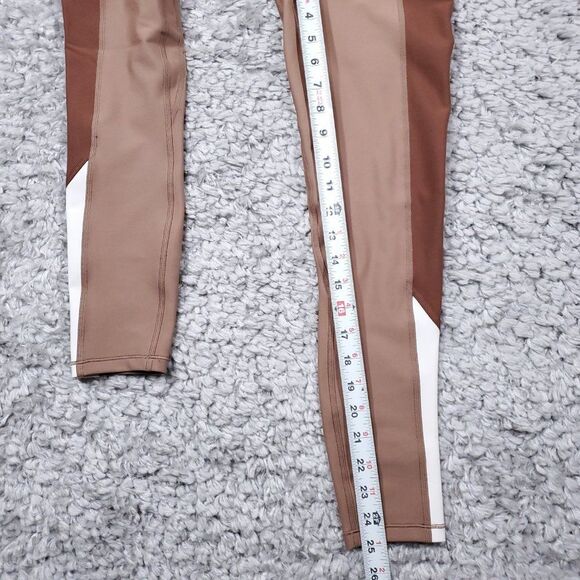 Abercrombie YPB sculptLUX Curve Love 7/8 Length Leggings Colorblock Size XS - Picture 8 of 10